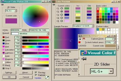 Captura Visual Color Picker