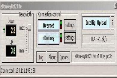 Captura eDonkeyBot Lite