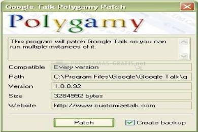 Captura Google Talk Polygamy