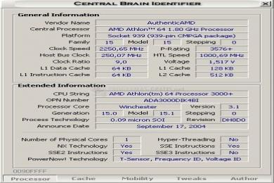 Captura Central Brain Identifier