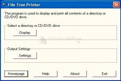 Captura File Tree Printer