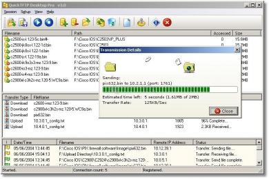 Captura QuickTFTP Desktop Pro