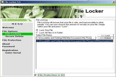 Captura File Locker