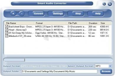 Captura Smart Audio Converter