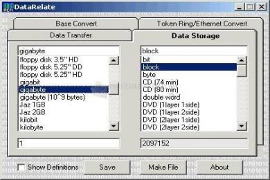 Captura DataRelate