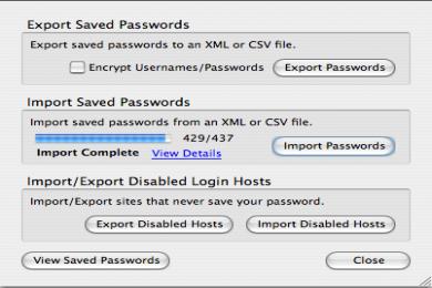 Captura Password Exporter