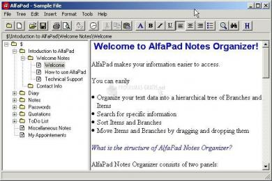 Captura AlfaPad Notes Organizer