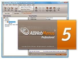 Captura AllWebMenus Pro