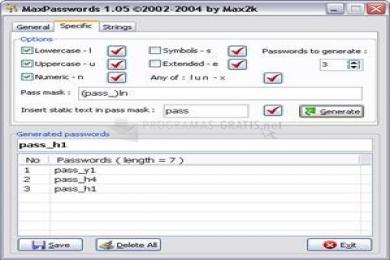 Captura MaxPassword