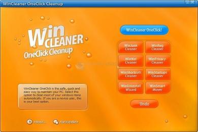 Captura WinCleaner OneClick