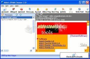 Captura Aldo Spam Cleaner