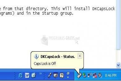 Captura DKCapsLock-Status