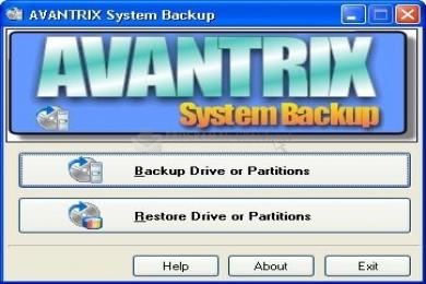 Captura Avantrix System Backup