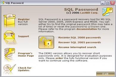 Captura SQL Password