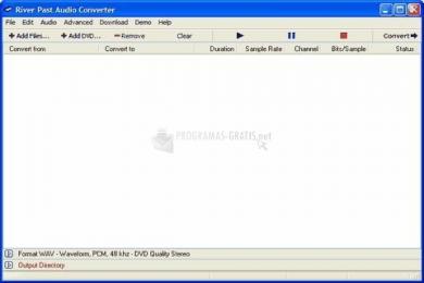 Captura RiverPast Audio Converter