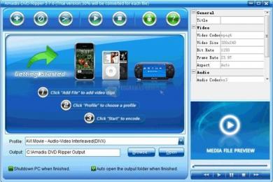 Captura Amadis DVD Ripper