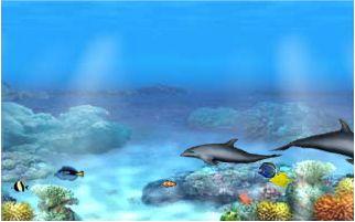 Screenshot Living 3D Dolphins ScreenSaver