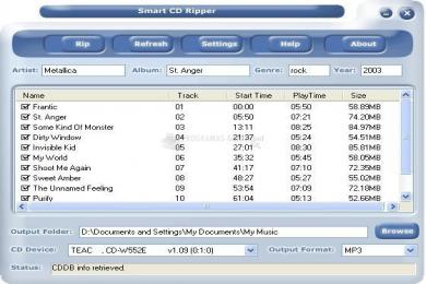 Captura Smart CD Ripper