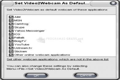 Captura Video2Webcam