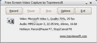 Captura Topviewsoft Screen Video Capture