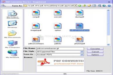Captura Abdio PDF Converter Pro