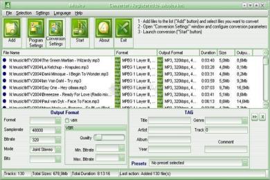 Captura 4Musics MP3 to WAV Converter