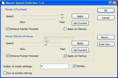 Captura Mouse Speed Switcher