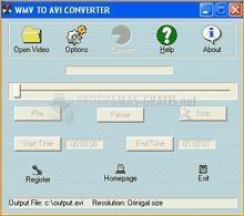 Captura 008Soft WMV To AVI Converter