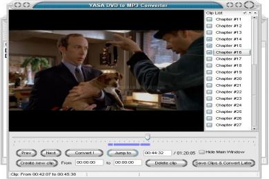 Captura Yasa DVD to MP3 Converter