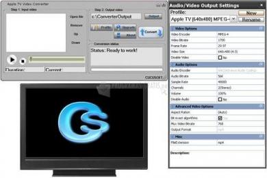 Captura Cucusoft Apple TV Video Converter