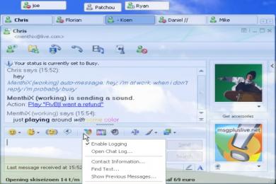 Screenshot Messenger Plus! Live