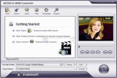 Captura All DVD to WMV Converter