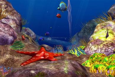 Captura Under the Sea 3D screensaver