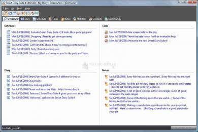 Captura Smart Diary Suite Free Edition