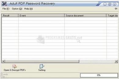 Captura AP PDF Password Recovery