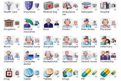 Captura Health Care Icons