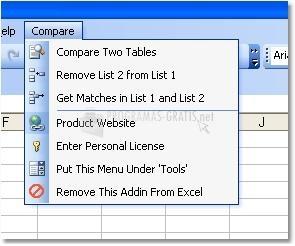 Captura Excel Compare