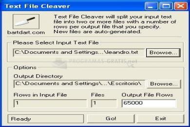 Captura Text File Cleaver