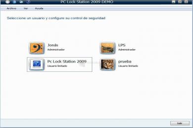 Captura PC Lock Station 2009