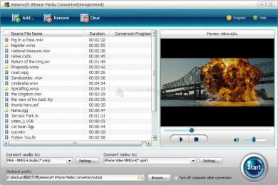 Captura Aimersoft iPhone Media Converter