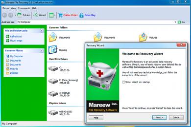 Captura Mareew File Recovery