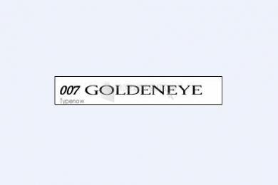 Captura 007 Goldeneye Font