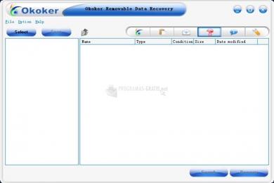 Captura Okoker Removable Data Recovery