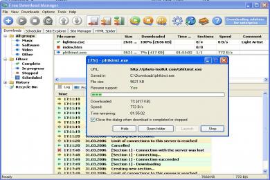 Cattura Free Download Manager
