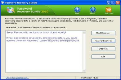 Captura Password Recovery Bundle 2010