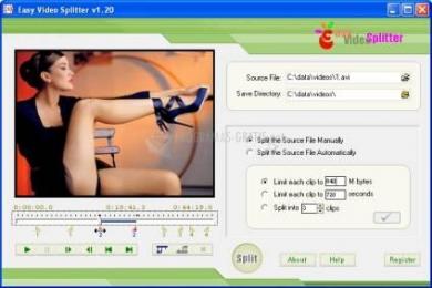 Captura Easy Video Splitter