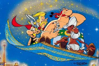 Captura Astérix na Índia