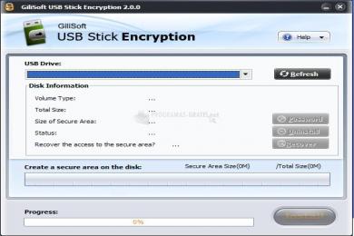 Captura USB Stick Encryption