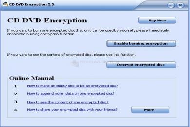 Captura Gili CD DVD Encryption