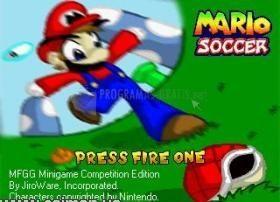 Captura Mario Soccer JiroWare/GDA